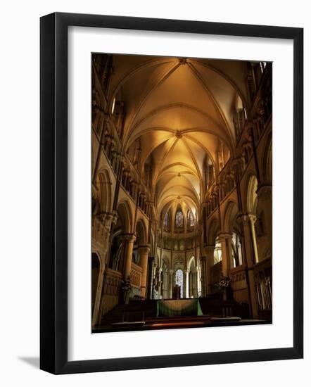 Interior, Canterbury Cathedral, Unesco World Heritage Site, Kent, England, United Kingdom-Roy Rainford-Framed Photographic Print