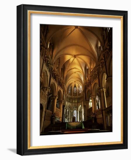 Interior, Canterbury Cathedral, Unesco World Heritage Site, Kent, England, United Kingdom-Roy Rainford-Framed Photographic Print