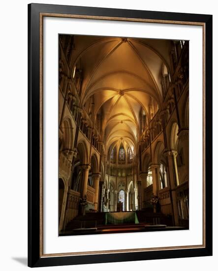 Interior, Canterbury Cathedral, Unesco World Heritage Site, Kent, England, United Kingdom-Roy Rainford-Framed Photographic Print