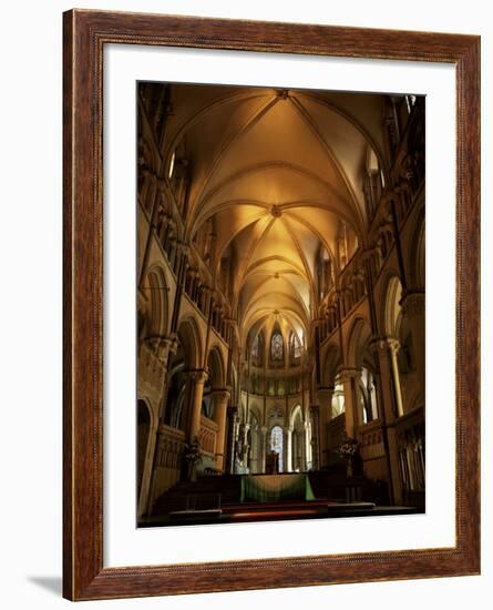 Interior, Canterbury Cathedral, Unesco World Heritage Site, Kent, England, United Kingdom-Roy Rainford-Framed Photographic Print