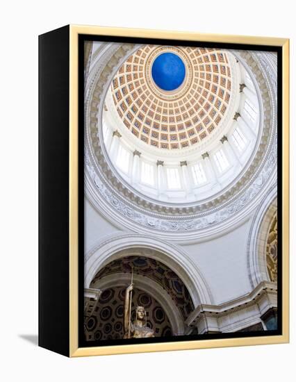 Interior, Capitolio, Havana, Cuba, West Indies, Central America-Ben Pipe-Framed Premier Image Canvas