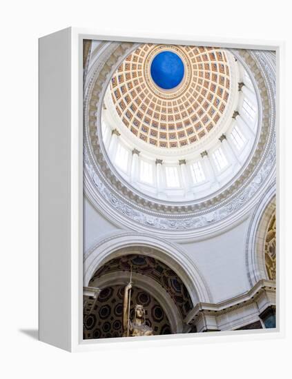 Interior, Capitolio, Havana, Cuba, West Indies, Central America-Ben Pipe-Framed Premier Image Canvas