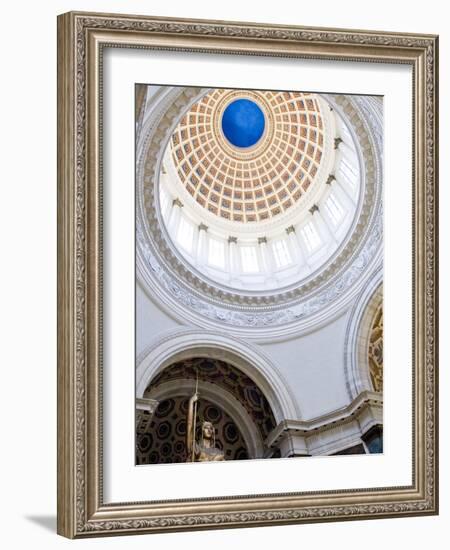 Interior, Capitolio, Havana, Cuba, West Indies, Central America-Ben Pipe-Framed Photographic Print