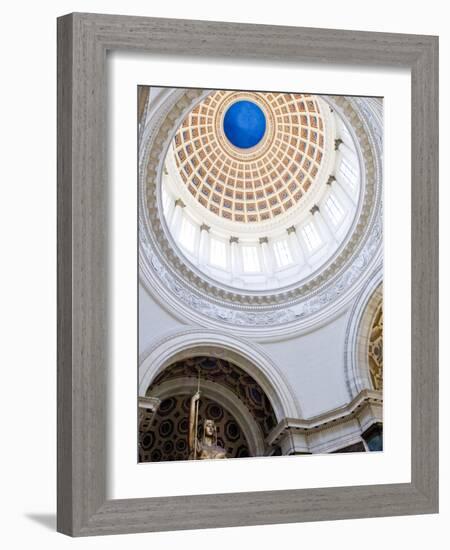 Interior, Capitolio, Havana, Cuba, West Indies, Central America-Ben Pipe-Framed Photographic Print