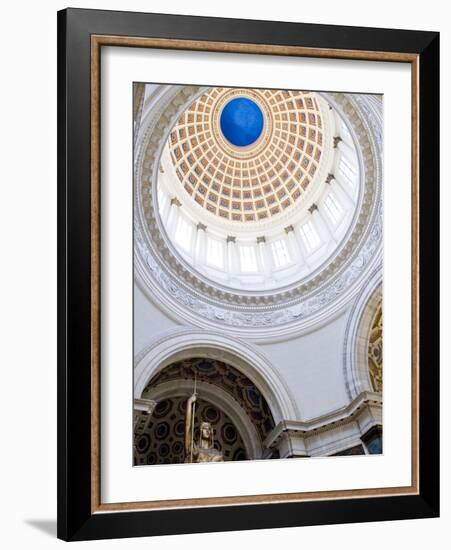 Interior, Capitolio, Havana, Cuba, West Indies, Central America-Ben Pipe-Framed Photographic Print