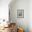 Interior Church of St. Mary of the Martyrs and Cupola Inside the Pantheon-Stuart Black-Framed Photographic Print displayed on a wall