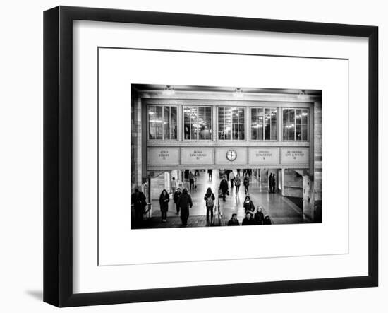 Interior Corridors with an Original Skylight in the Grand Central Terminal - Manhattan - New York-Philippe Hugonnard-Framed Art Print
