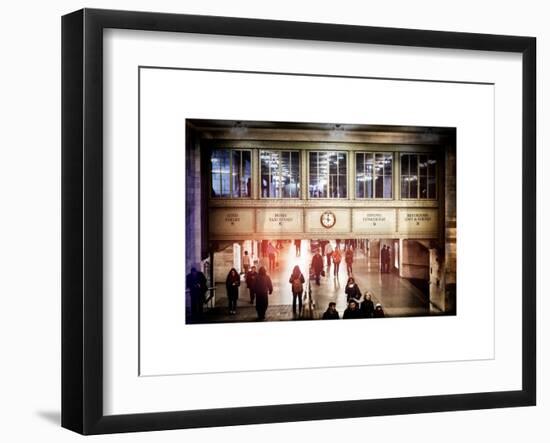 Interior Corridors with an Original Skylight in the Grand Central Terminal - Manhattan - New York-Philippe Hugonnard-Framed Art Print