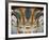 Interior Detail of Tiffany Dome, Marshall Field and Company Building, Chicago, Illinois, USA-null-Framed Photographic Print