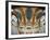 Interior Detail of Tiffany Dome, Marshall Field and Company Building, Chicago, Illinois, USA-null-Framed Photographic Print