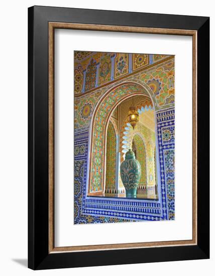 Interior Details of Continental Hotel, Tangier, Morocco, North Africa, Africa-Neil Farrin-Framed Photographic Print