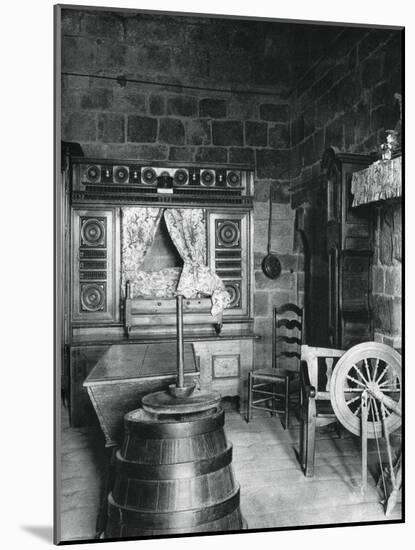 Interior, Dinan, Brittany, France, 1937-Martin Hurlimann-Mounted Giclee Print