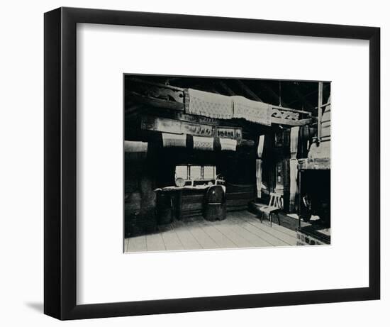 'Interior From Mora, Skansen Open Air Museum, Stockholm', 1925-Unknown-Framed Photographic Print