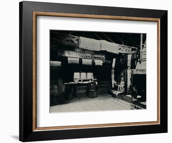 'Interior From Mora, Skansen Open Air Museum, Stockholm', 1925-Unknown-Framed Photographic Print