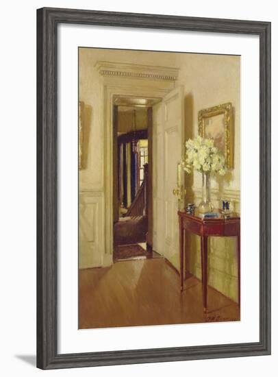 Interior, Gribdae, 1921-Patrick William Adam-Framed Giclee Print