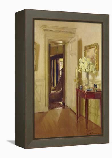 Interior, Gribdae, 1921-Patrick William Adam-Framed Premier Image Canvas