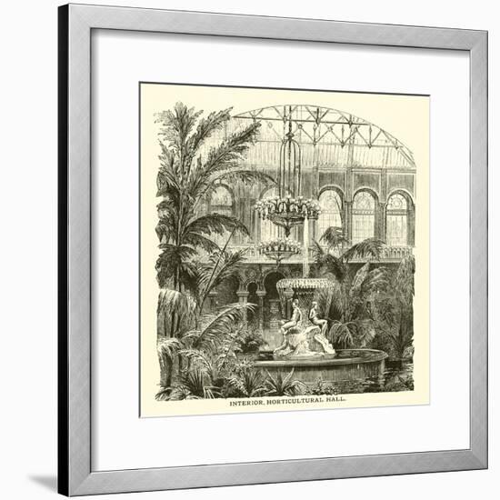 Interior, Horticultural Hall-null-Framed Giclee Print