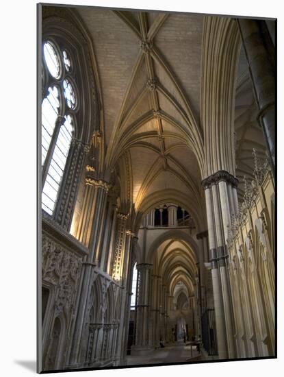 Interior, Lincoln Cathedral, Lincoln, Lincolnshire, England, United Kingdom-Ethel Davies-Mounted Photographic Print