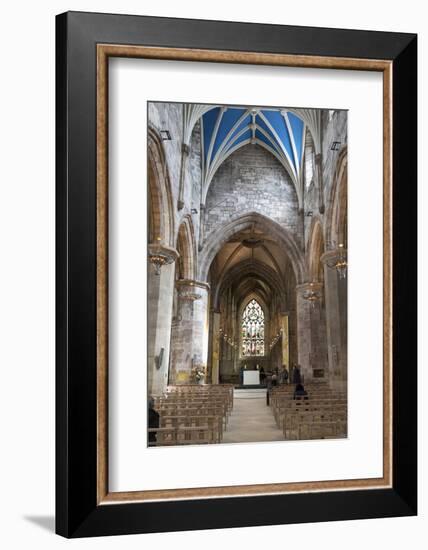 Interior Looking East from the Nave, St. Giles' Cathedral, Edinburgh, Scotland, United Kingdom-Nick Servian-Framed Photographic Print