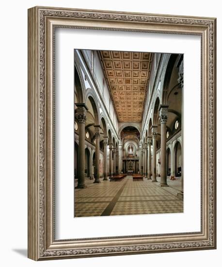 Interior Looking Towards the Apse-Filippo Brunelleschi-Framed Giclee Print