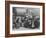 Interior of a Breton Pancake Restaurant, Finistere, c.1900-French Photographer-Framed Photographic Print