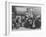 Interior of a Breton Pancake Restaurant, Finistere, c.1900-French Photographer-Framed Photographic Print