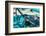 Interior of a classic car, Charleston, South Carolina. USA-Julien McRoberts-Framed Photographic Print