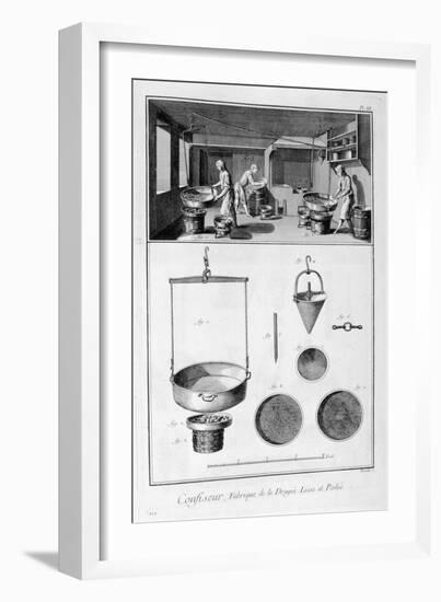 Interior of a Confectioner, 1751-1777-Denis Diderot-Framed Giclee Print
