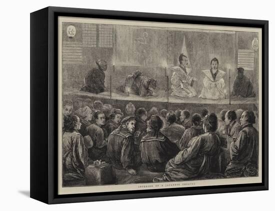 Interior of a Japanese Theatre-Henry Woods-Framed Premier Image Canvas