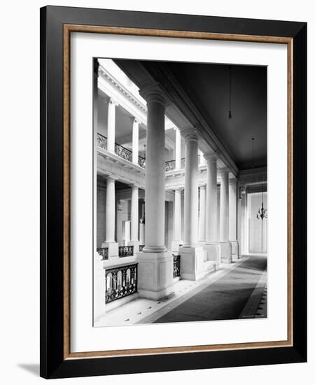 Interior of a Mansion Called Carolands, Built by Mrs. Harriet Pullman Carolan Schermerhorn-Nat Farbman-Framed Photographic Print