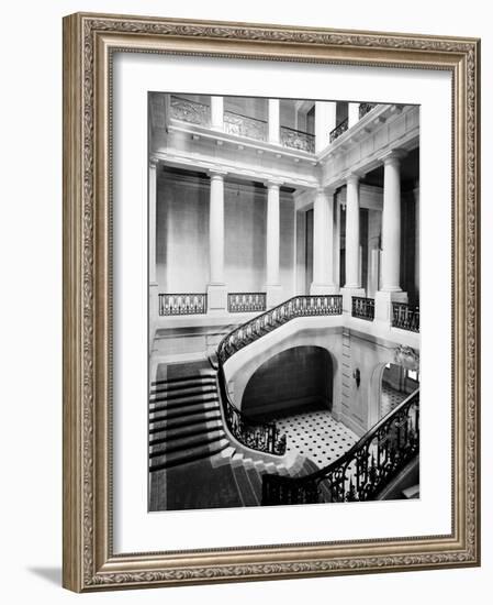 Interior of a Mansion Called Carolands, Built by Mrs. Harriet Pullman Carolan Schermerhorn-Nat Farbman-Framed Photographic Print