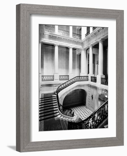 Interior of a Mansion Called Carolands, Built by Mrs. Harriet Pullman Carolan Schermerhorn-Nat Farbman-Framed Photographic Print