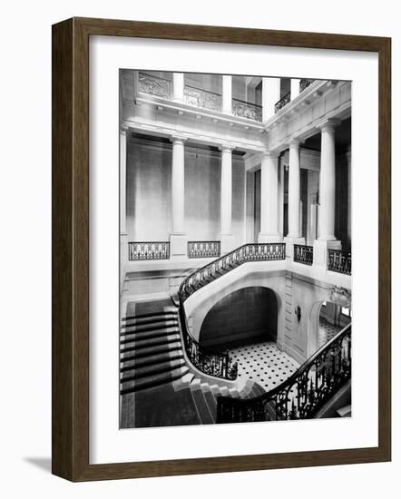 Interior of a Mansion Called Carolands, Built by Mrs. Harriet Pullman Carolan Schermerhorn-Nat Farbman-Framed Photographic Print