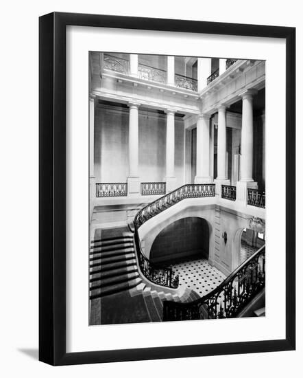 Interior of a Mansion Called Carolands, Built by Mrs. Harriet Pullman Carolan Schermerhorn-Nat Farbman-Framed Photographic Print