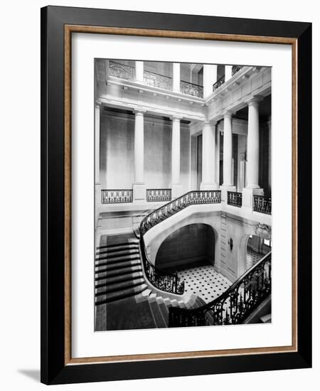 Interior of a Mansion Called Carolands, Built by Mrs. Harriet Pullman Carolan Schermerhorn-Nat Farbman-Framed Photographic Print