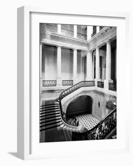 Interior of a Mansion Called Carolands, Built by Mrs. Harriet Pullman Carolan Schermerhorn-Nat Farbman-Framed Photographic Print