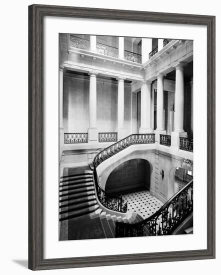 Interior of a Mansion Called Carolands, Built by Mrs. Harriet Pullman Carolan Schermerhorn-Nat Farbman-Framed Photographic Print