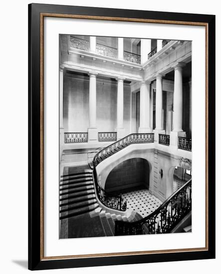 Interior of a Mansion Called Carolands, Built by Mrs. Harriet Pullman Carolan Schermerhorn-Nat Farbman-Framed Photographic Print