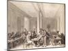 Interior of a Parisian Cafe, C.1815-Louis Leopold Boilly-Mounted Giclee Print