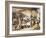 Interior of a Posada-John Frederick Lewis-Framed Giclee Print