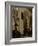 Interior of a Protestant, Gothic Church During a Service-Emanuel de Witte-Framed Art Print