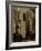 Interior of a Protestant, Gothic Church During a Service-Emanuel de Witte-Framed Art Print