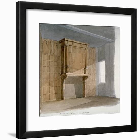 Interior of a Room in Winchester House, Winchester Place, London, C1830-null-Framed Giclee Print