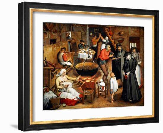 Interior of a Tavern-Jan Bruegel the Elder-Framed Giclee Print