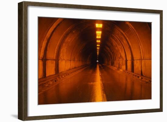 Interior of a Tunnel-Joseph Sohm-Framed Photographic Print