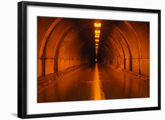 Interior of a Tunnel-Joseph Sohm-Framed Photographic Print