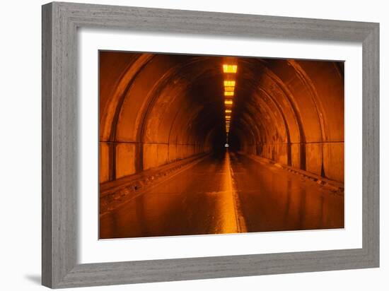 Interior of a Tunnel-Joseph Sohm-Framed Photographic Print