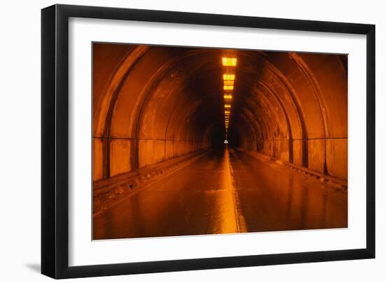 Interior of a Tunnel-Joseph Sohm-Framed Photographic Print