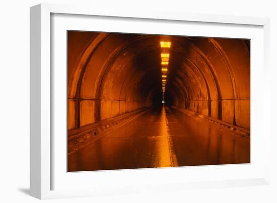 Interior of a Tunnel-Joseph Sohm-Framed Photographic Print