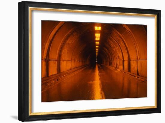 Interior of a Tunnel-Joseph Sohm-Framed Photographic Print